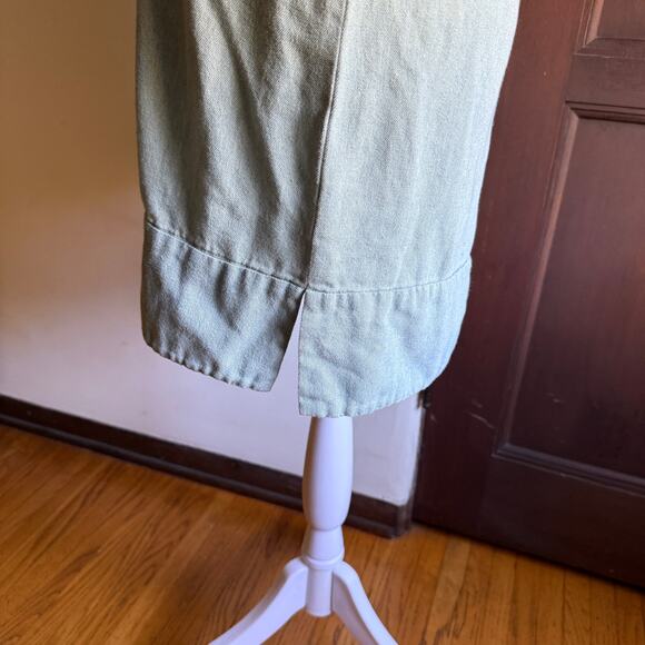 PFEIFFER the Label Light denim Shift Mini Dress With Tie Bell Sleeves Small - Picture 5 of 7